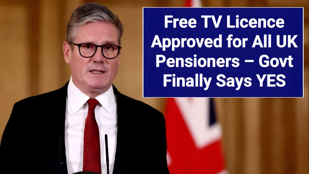 Free TV Licence Approved for All UK Pensioners